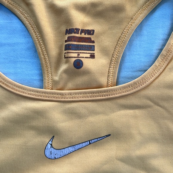 Orange Nike Dri-Fit Sports Bra - Picture 2 of 3